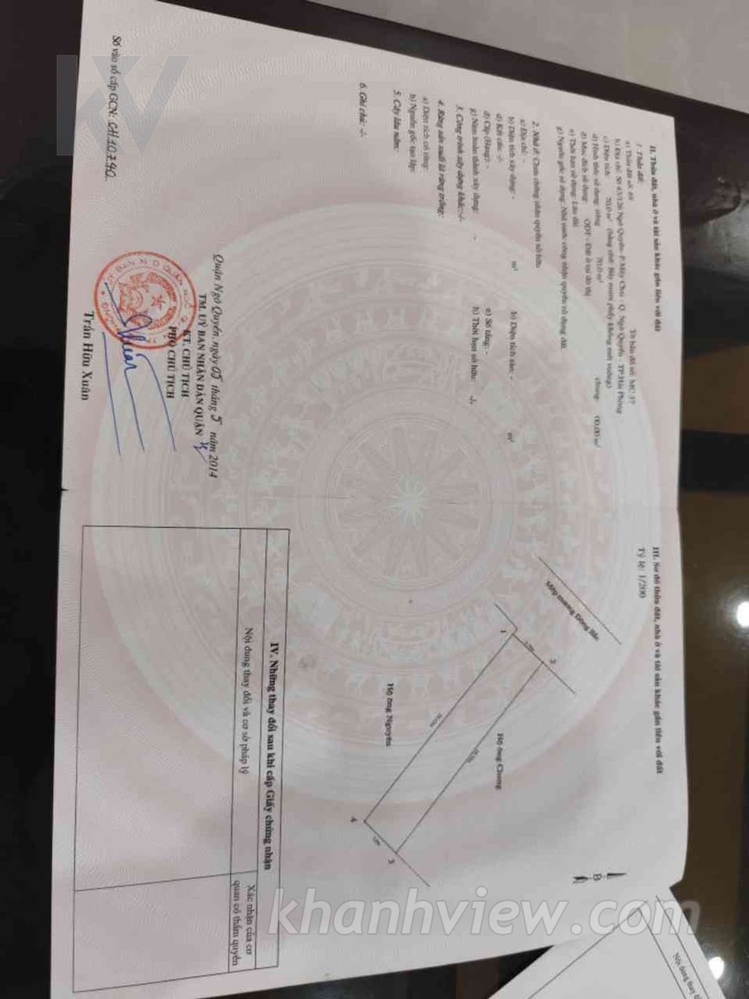 Ảnh thực tế nhà Ngô Quyền