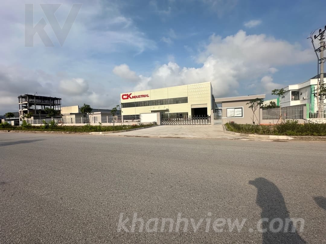 Toàn cảnh lô đất công nghiệp