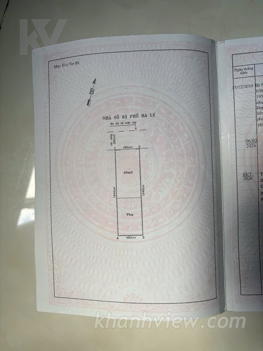 Mặt phố Hạ Lý 4