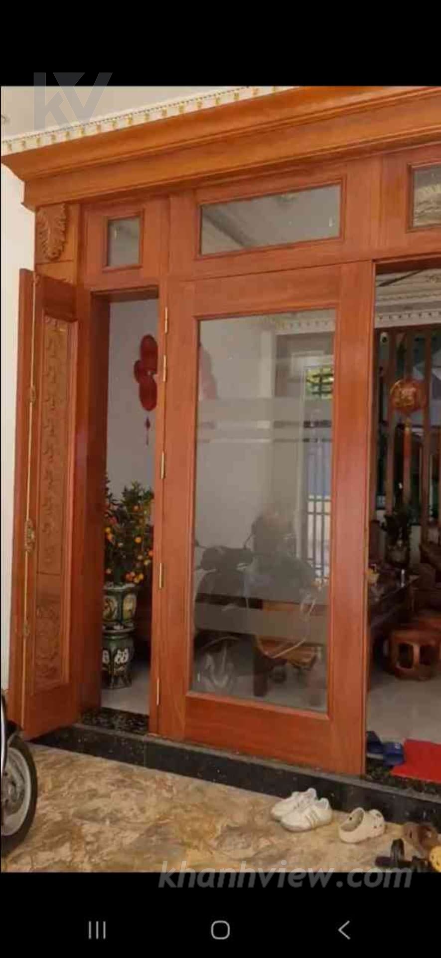 Không gian phòng khách và nội thất