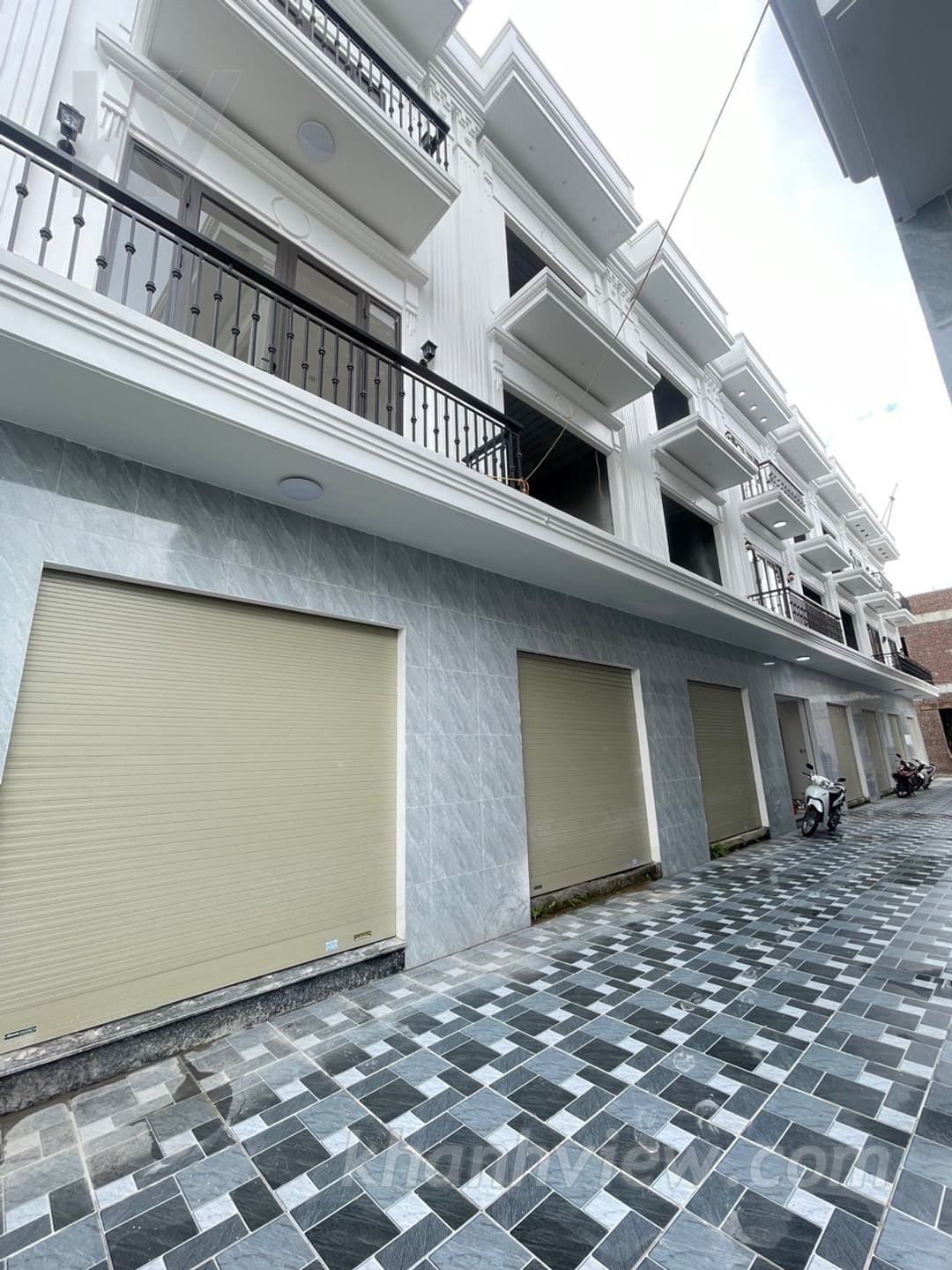 Khoảng sân sau lấy gió lấy sáng