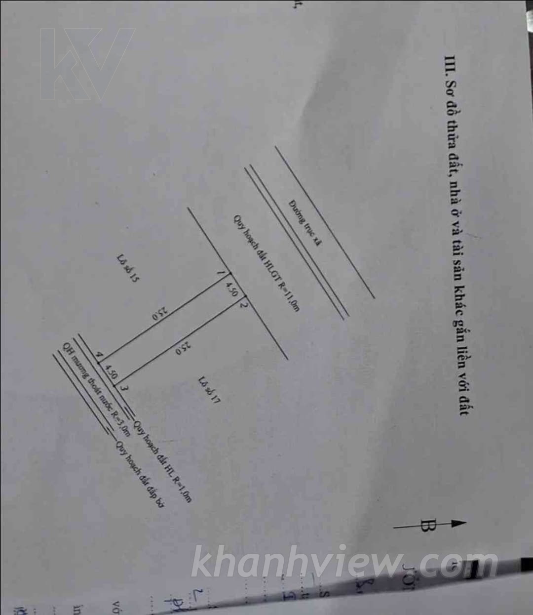 Toàn cảnh lô đất