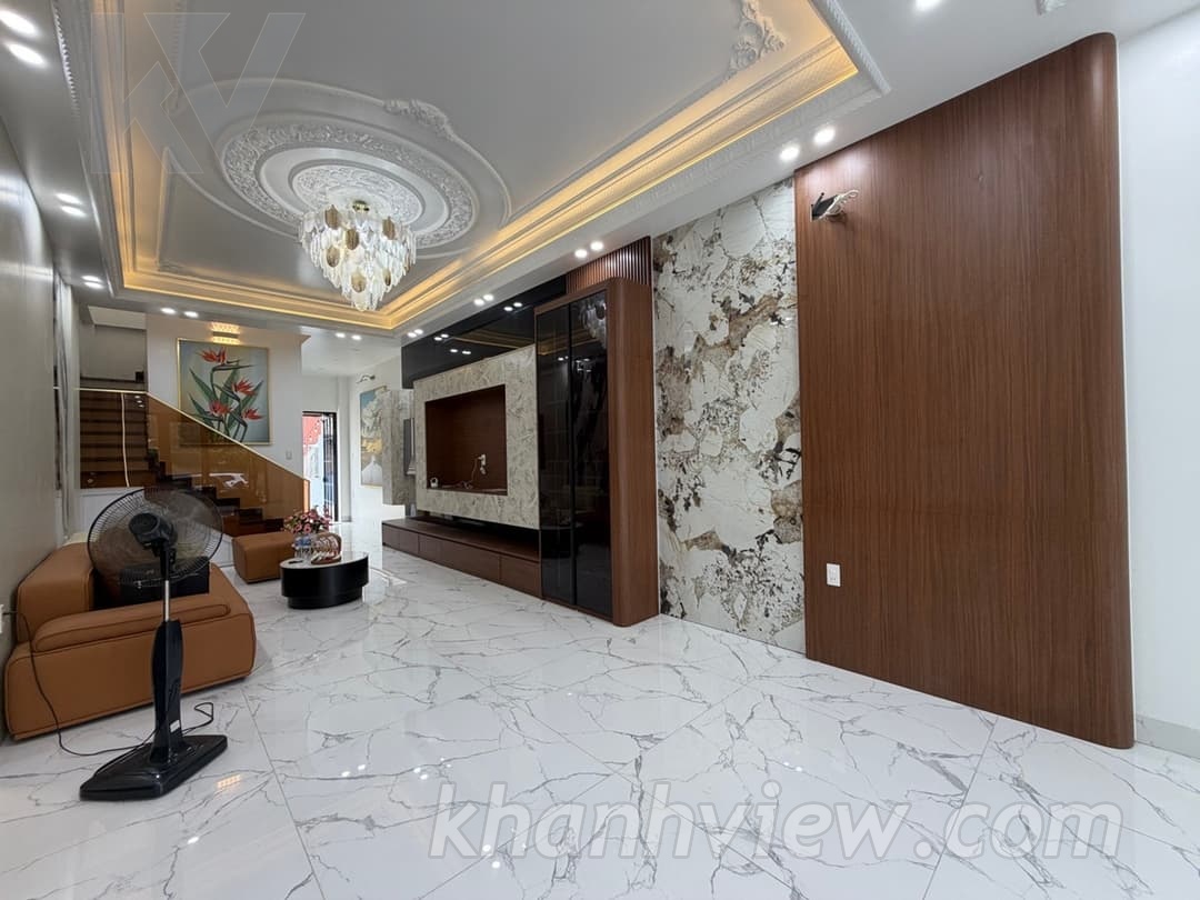 Khu vực bếp nấu ấm cúng tiện nghi