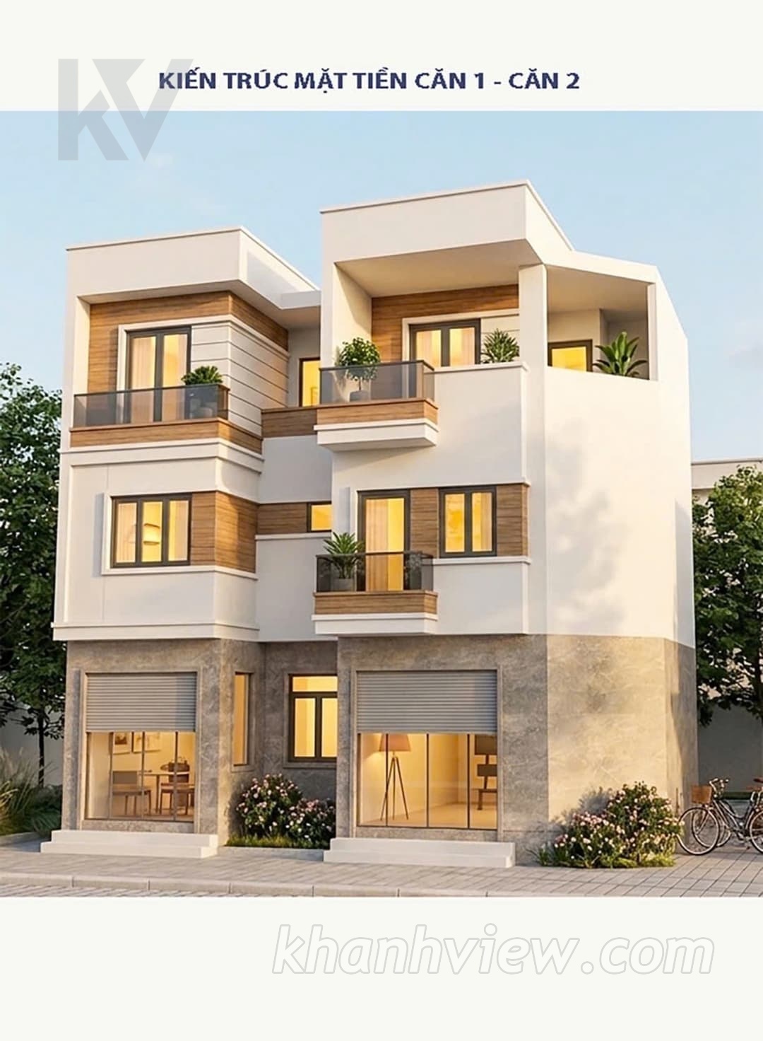 Ảnh 2 nhà Đội Văn