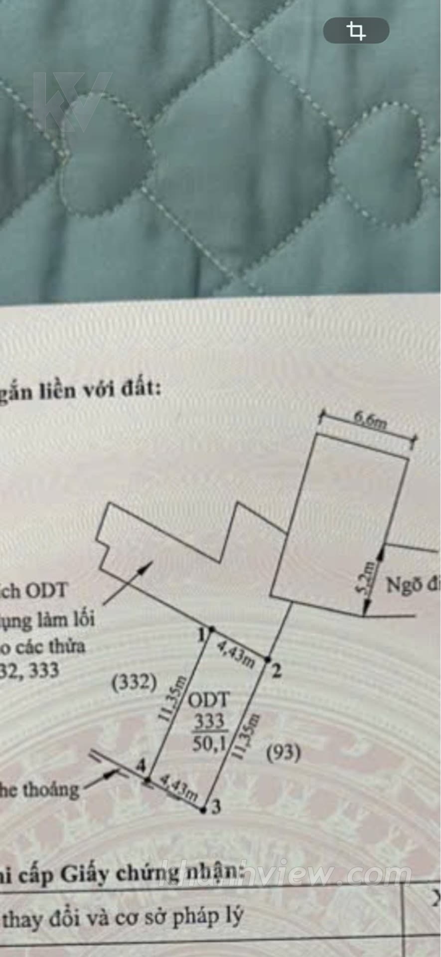 Góc nhìn đường vào ngõ TDP Vọng Hải 2 sạch sẽ dân cư văn minh