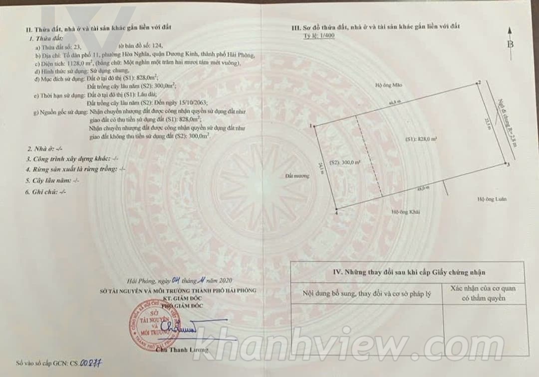Lô đất Đường Tư Thủy Hải Phòng 6