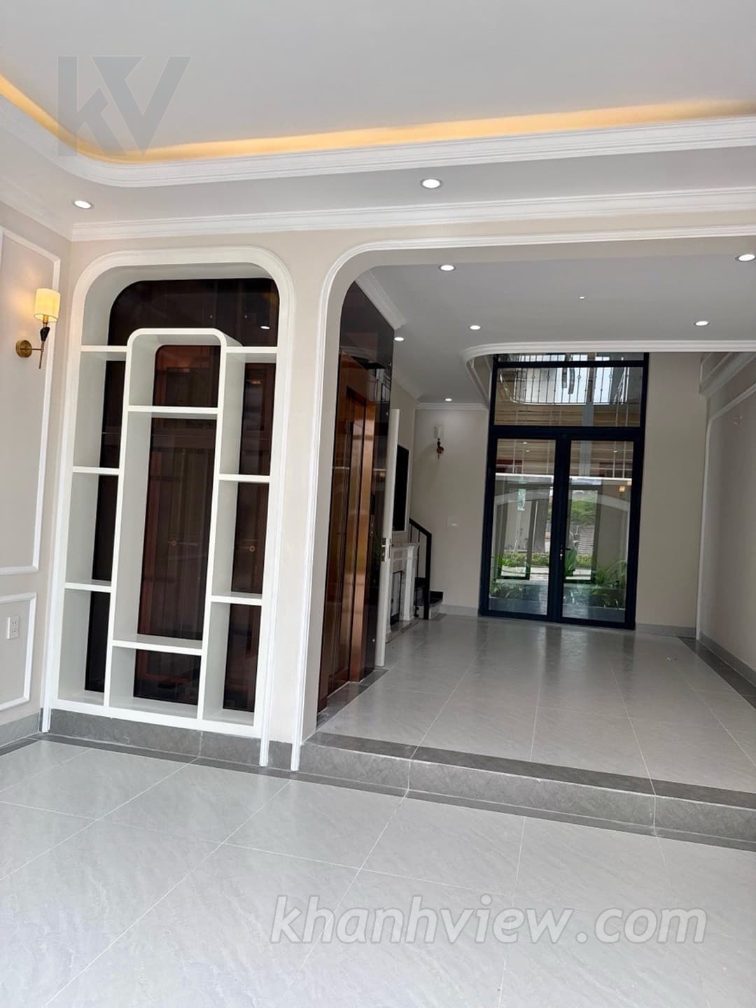 Phòng khách và nội thất Villa Văn Cao