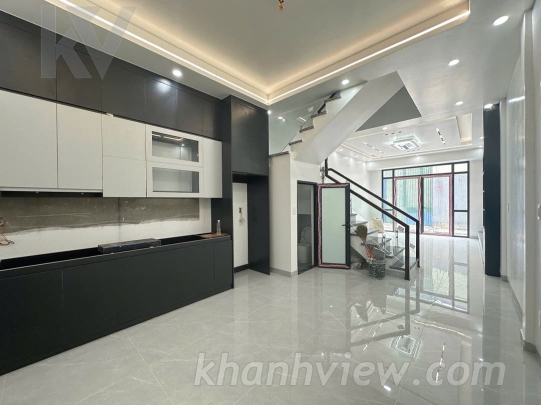 Toàn cảnh thực tế căn nhà 4 tầng Nguyễn Lương Bằng Kiến An