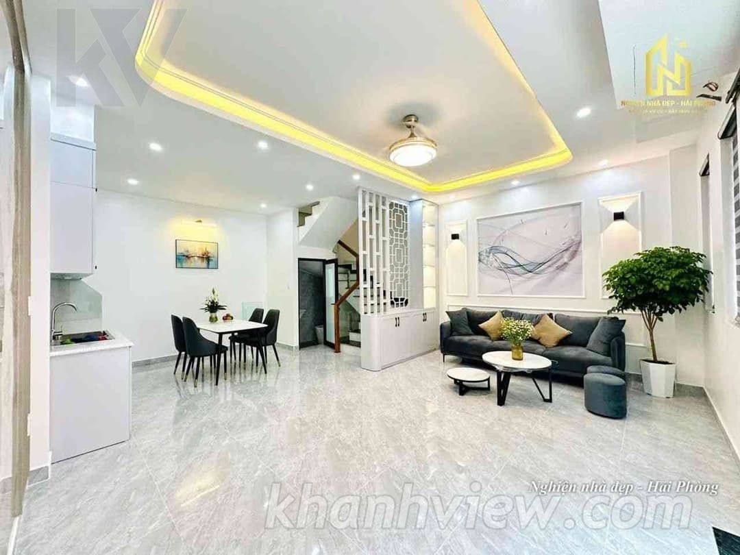 Phòng khách nhà Hàng Kênh
