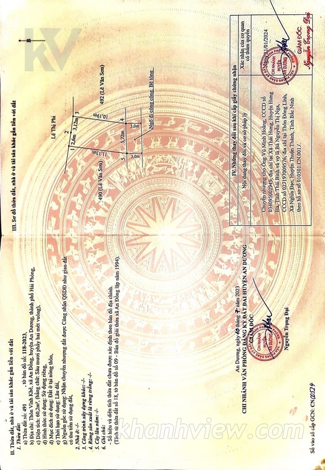 Nhà Vĩnh Khê An Đồng 16