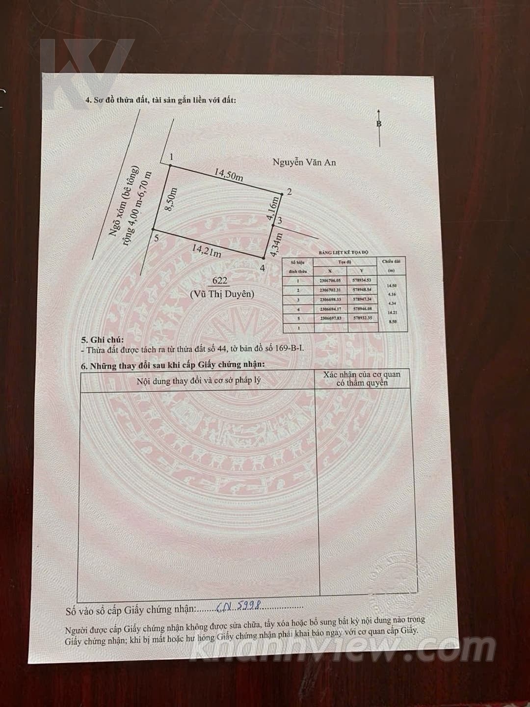 Đất Bát Trang An Lão 4