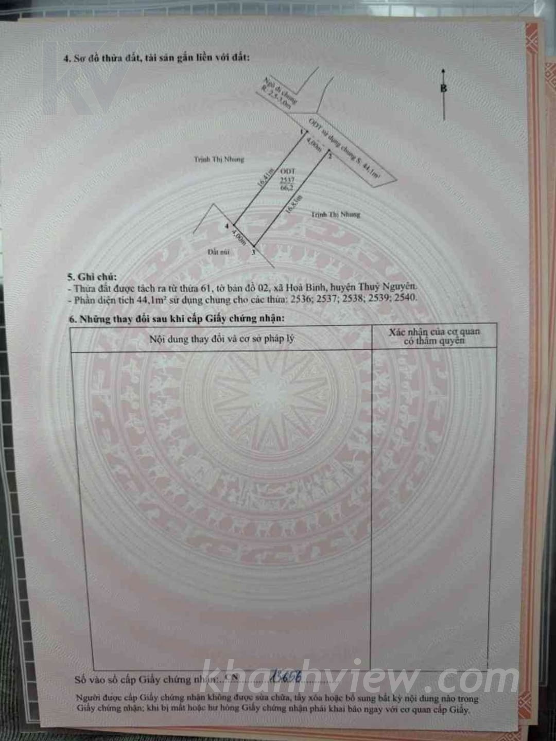 Ảnh thực tế đất Hòa Bình Thủy Nguyên 6