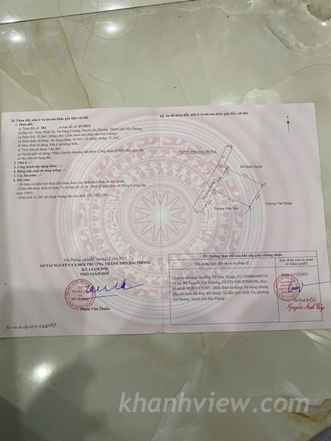 Nhà Đồng Quang Đặng Cương An Dương 11