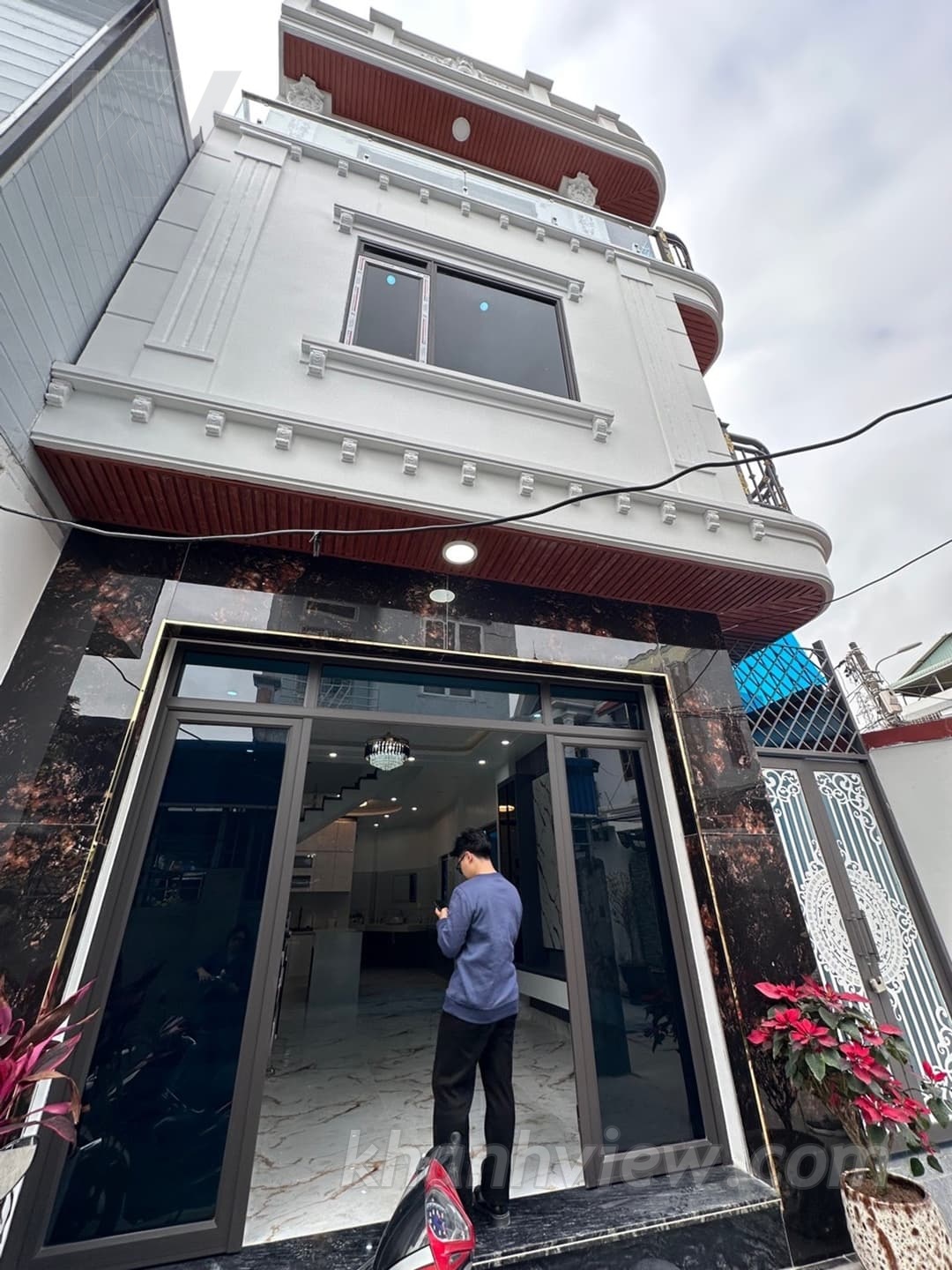 Nhà 3 tầng Quỳnh Cư Hùng Vương