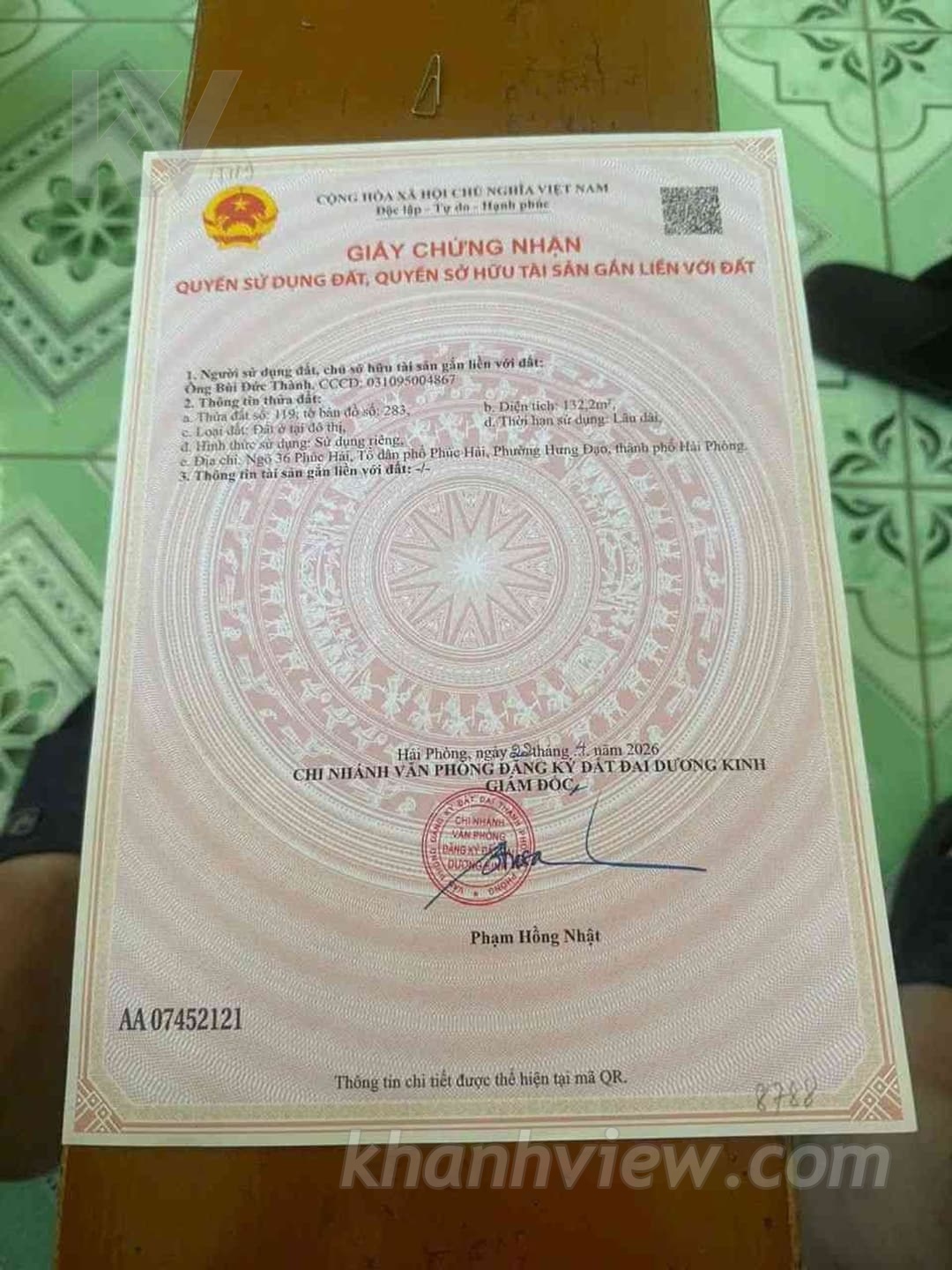Đất Phúc Hải Dương Kinh 7