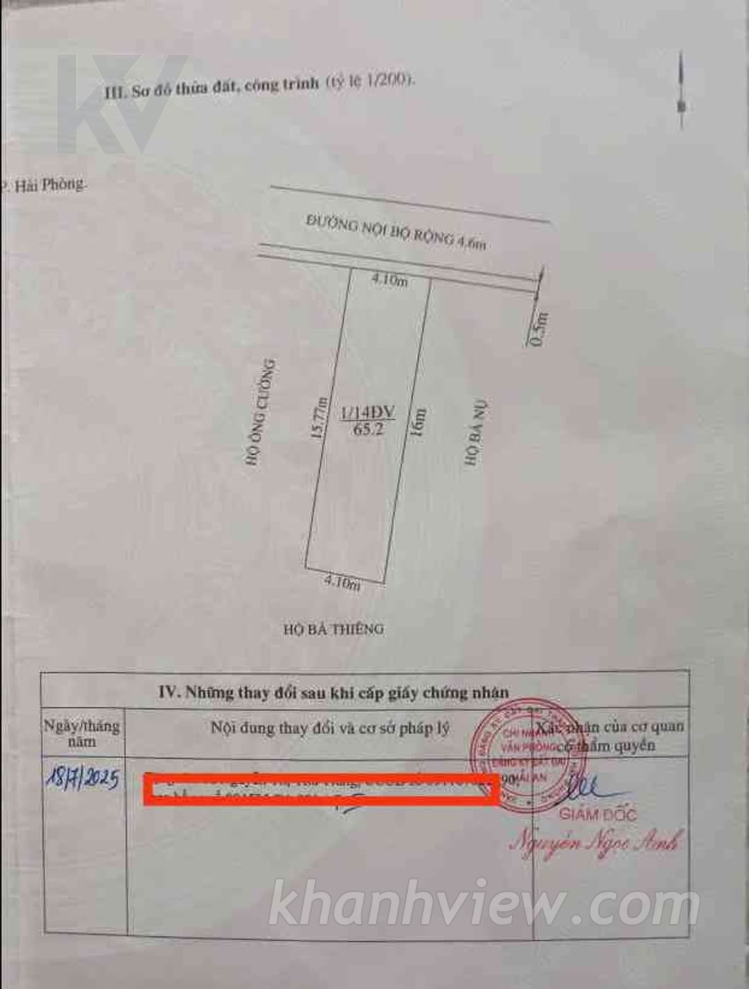 Ảnh thực tế căn nhà