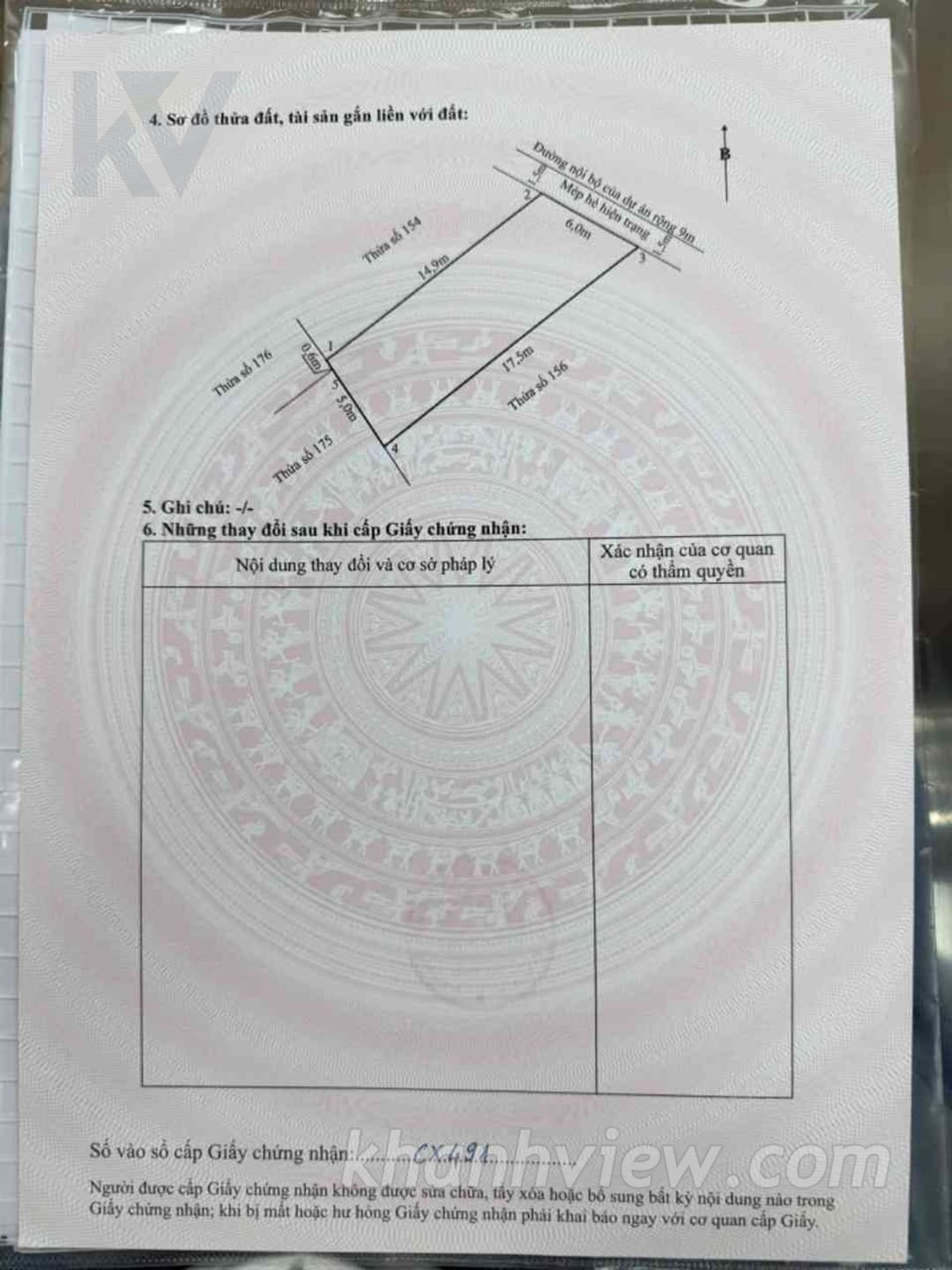 Thực tế đất TDC Đông Khê 2 Lê Quang Đạo 4