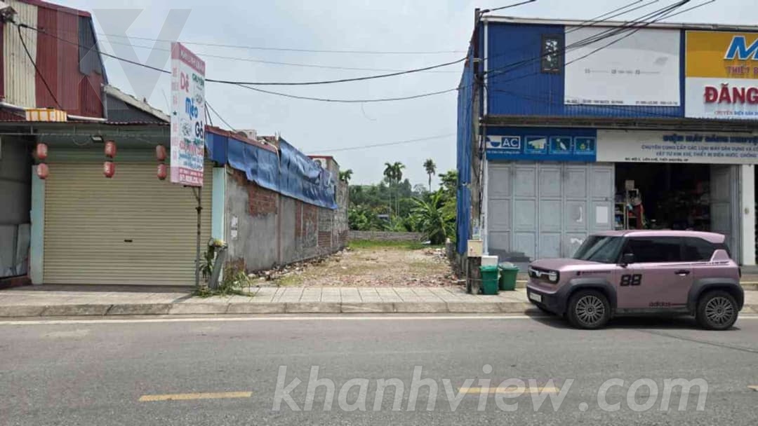 Thực tế đất mặt đường Liên Khê