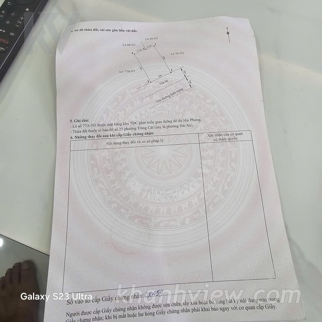 Đất TĐC Tràng Cát hình 4