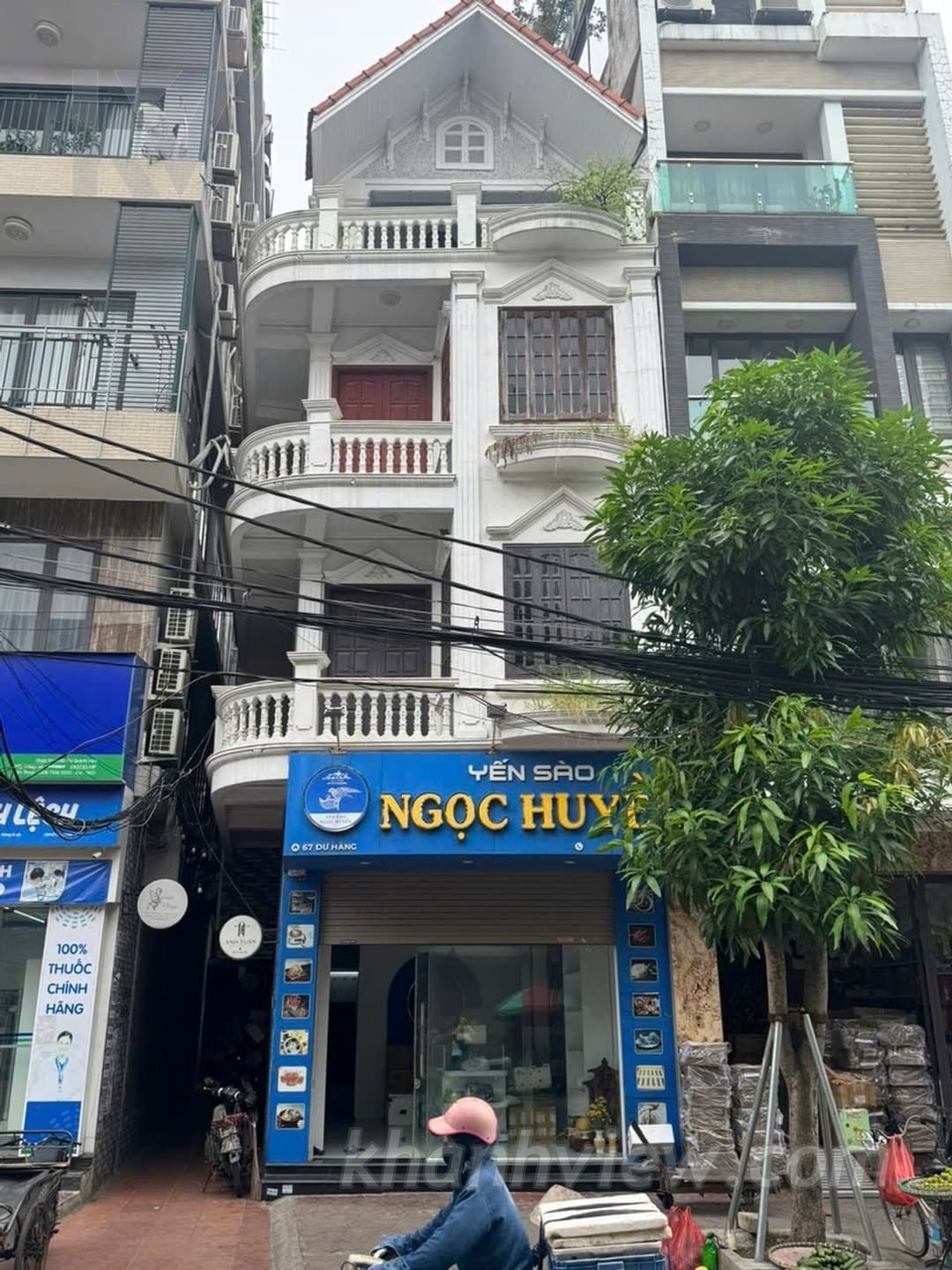 Mặt đường Chùa Hàng Hải Phòng