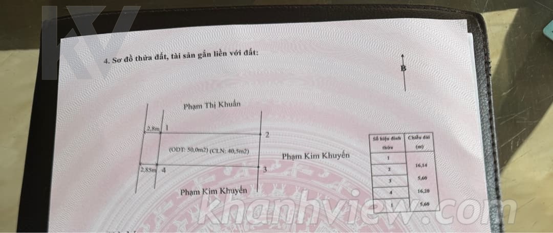 Ảnh thực tế thửa đất Đồng Xuân 8