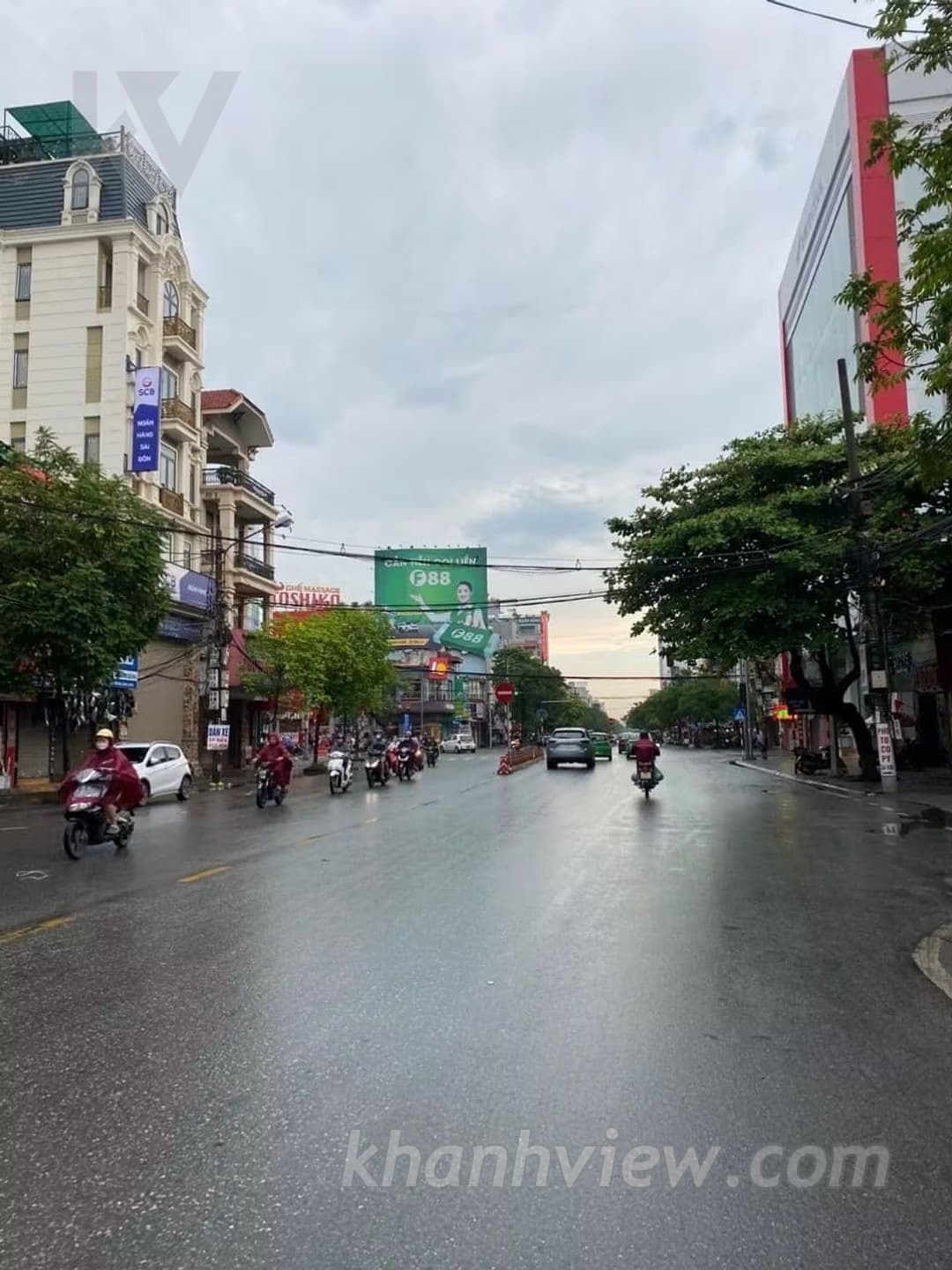 Mặt phố Tô Hiệu Hải Phòng