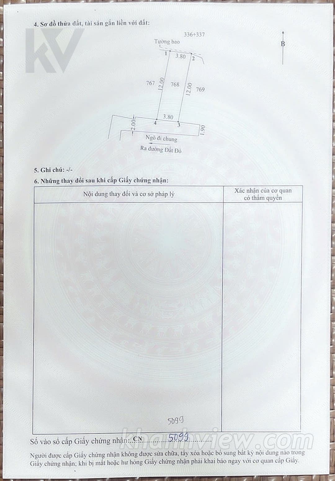 Đất đường Đất Đỏ Kiến An - Ảnh 8