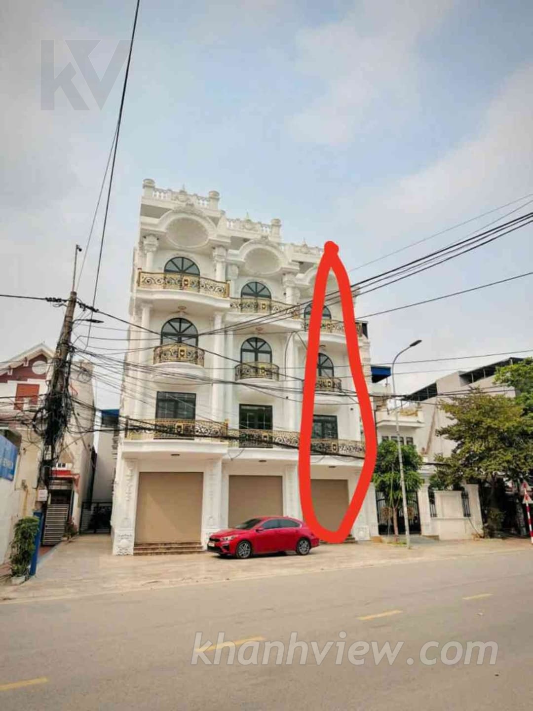 Mặt tiền nhà Ngô Gia Tự Hải An Hải Phòng