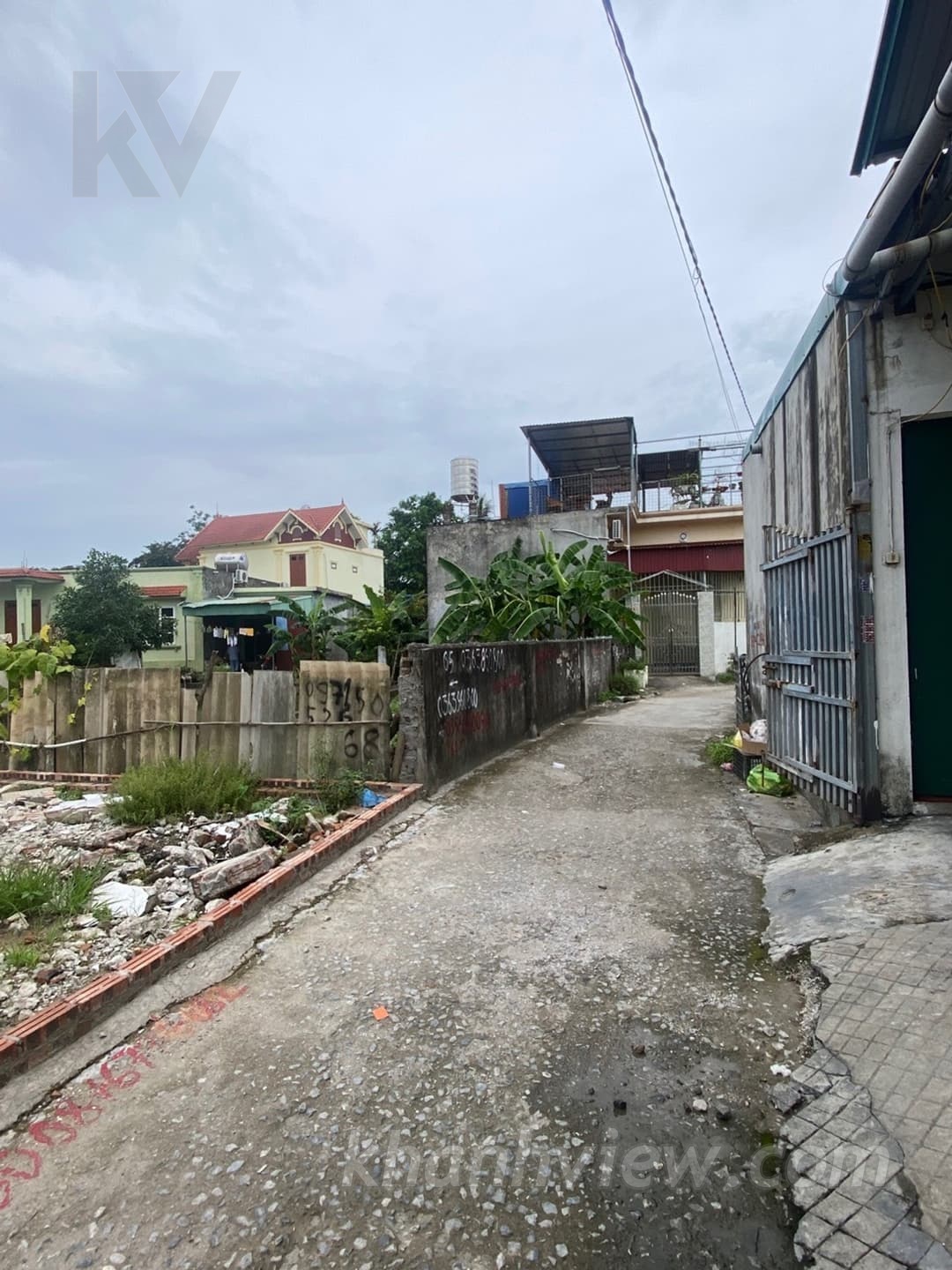 Đường vào đất Tràng Duệ