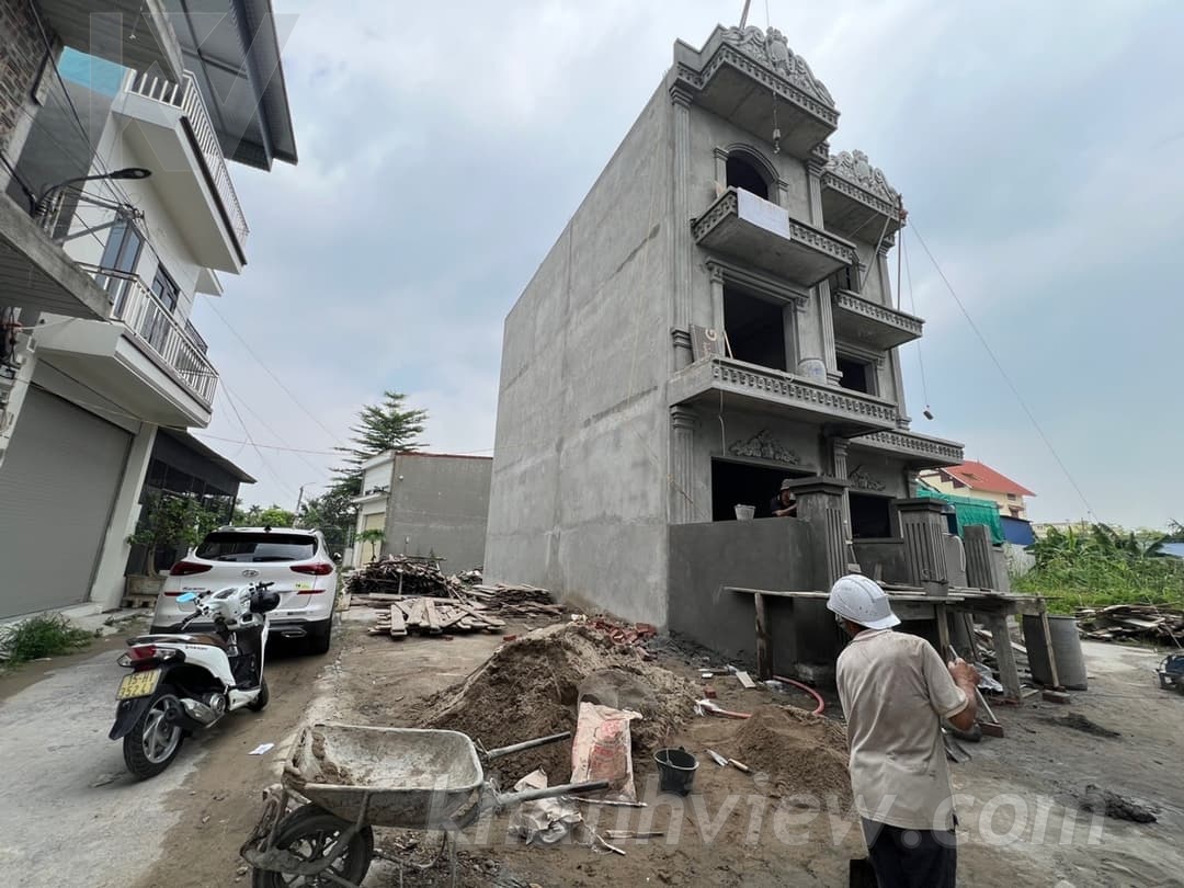 Không gian phòng khách nhà Thiên Hương Thủy Nguyên