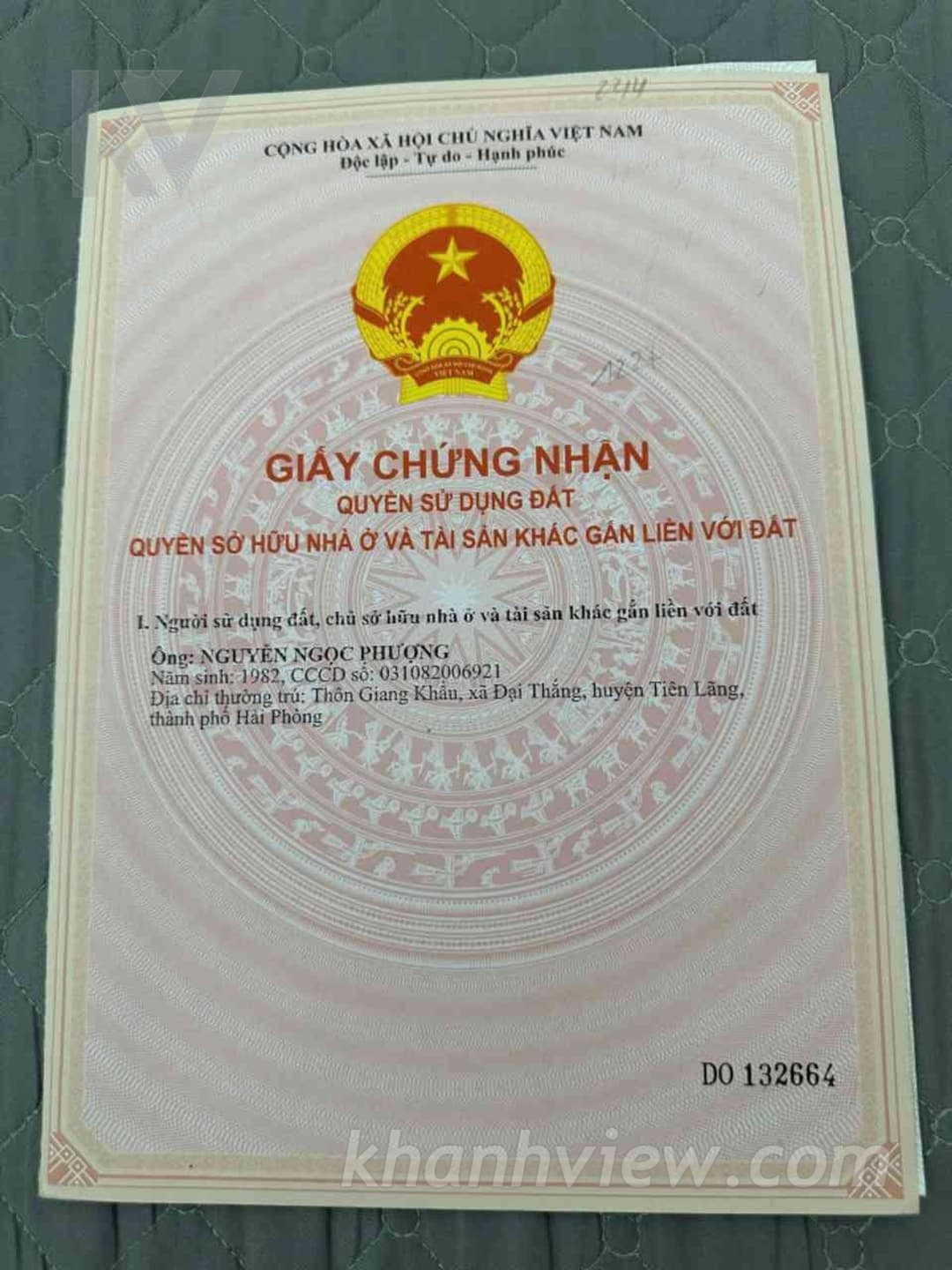 Ảnh thực tế đất Quốc Tuấn An Lão 6