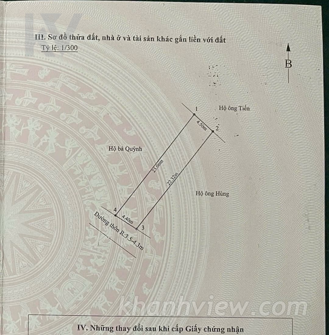 Thực tế đất Thôn Đông Quảng Thanh 5