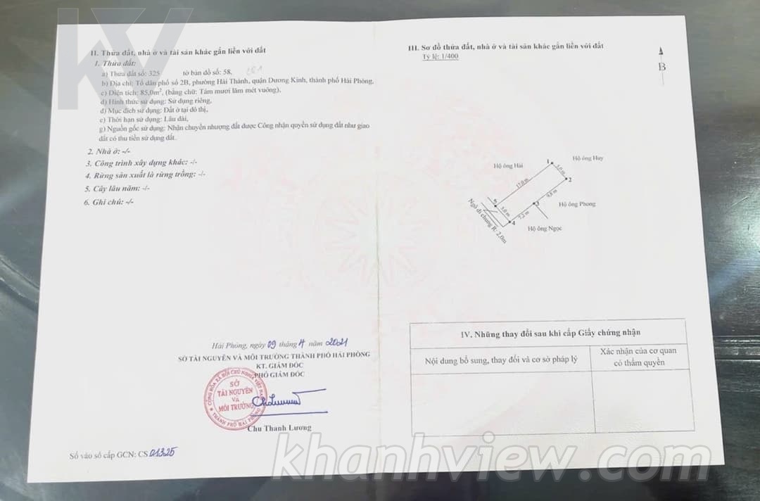 Đất Hải Thành Dương Kinh 3