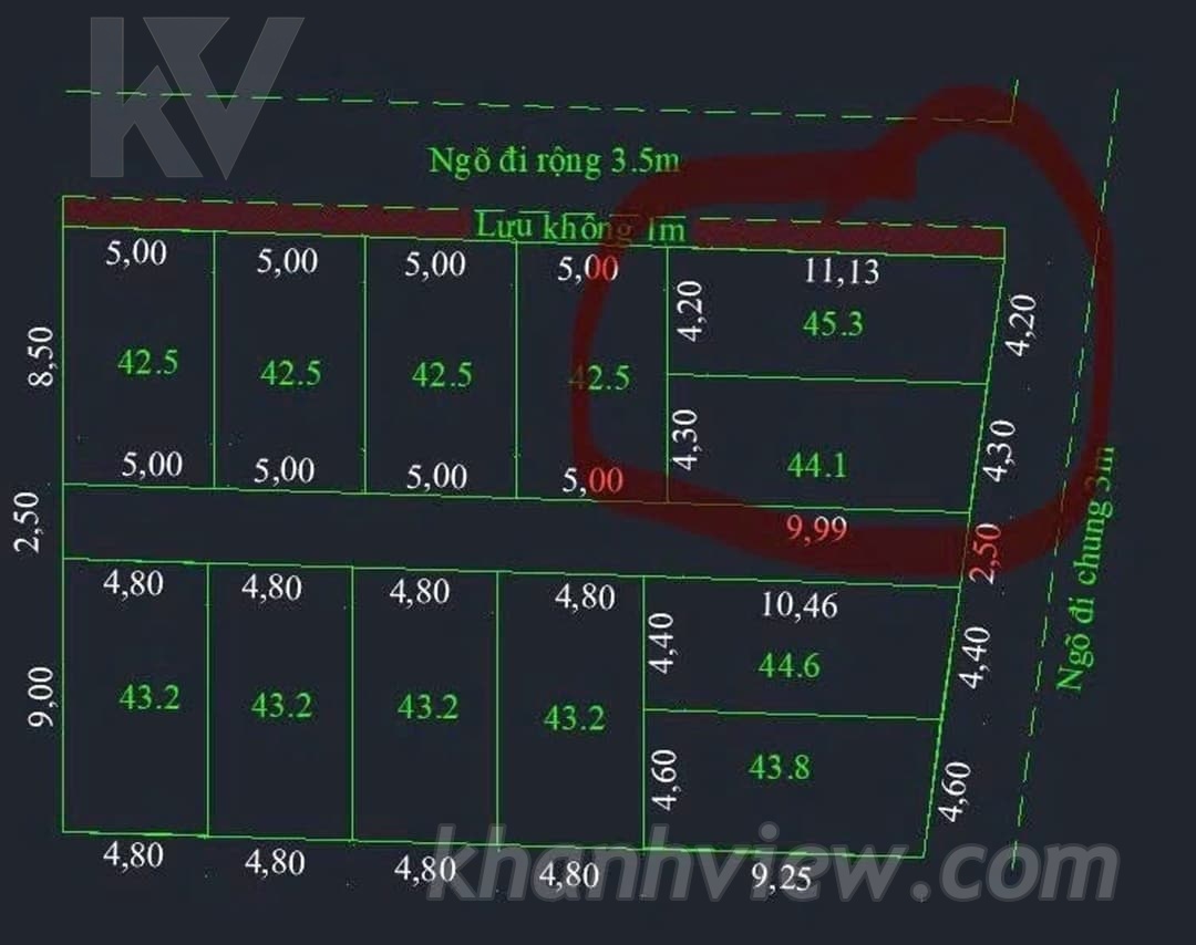 Hình ảnh thực tế đất Nguyễn Lương Bằng Kiến An