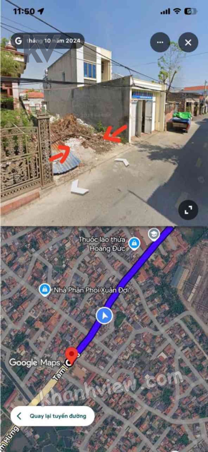 Ảnh thực tế đất Tam Hưng 3