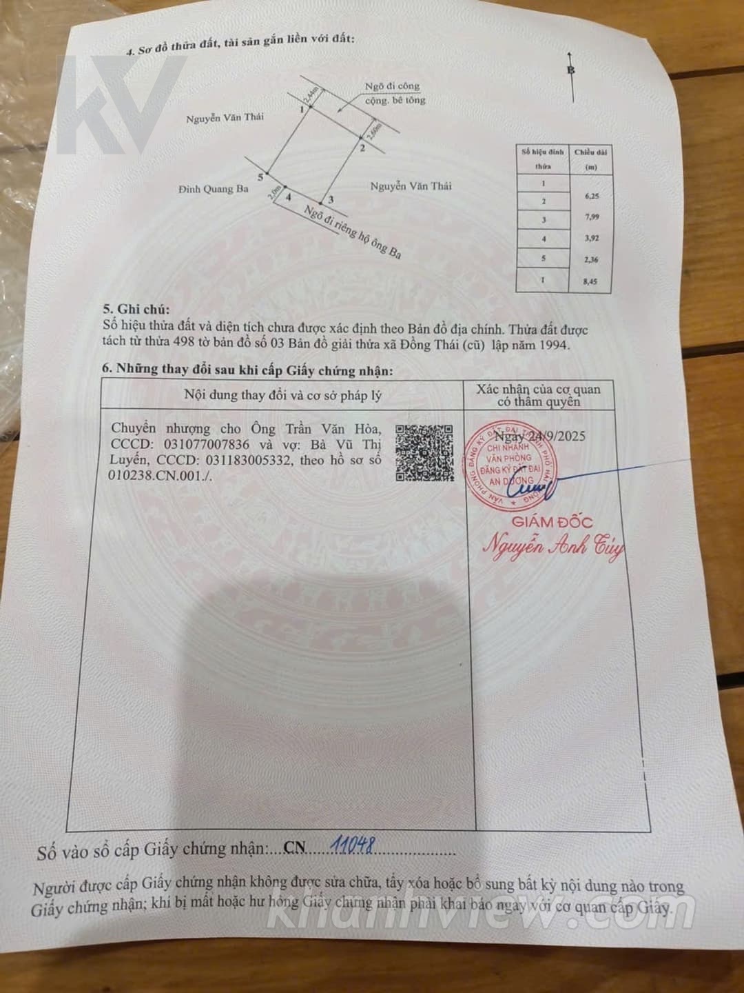 Ảnh thực tế TKYKN4E0 số 11